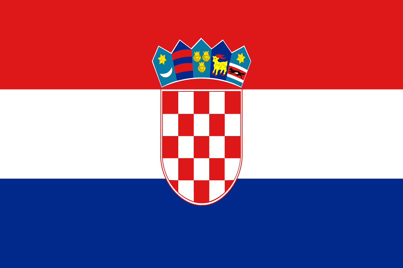 croatia, flag, national flag